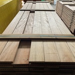 Ca. 65x Mandioqueira vlonderplanken, 21x120mm, lengte 350cm